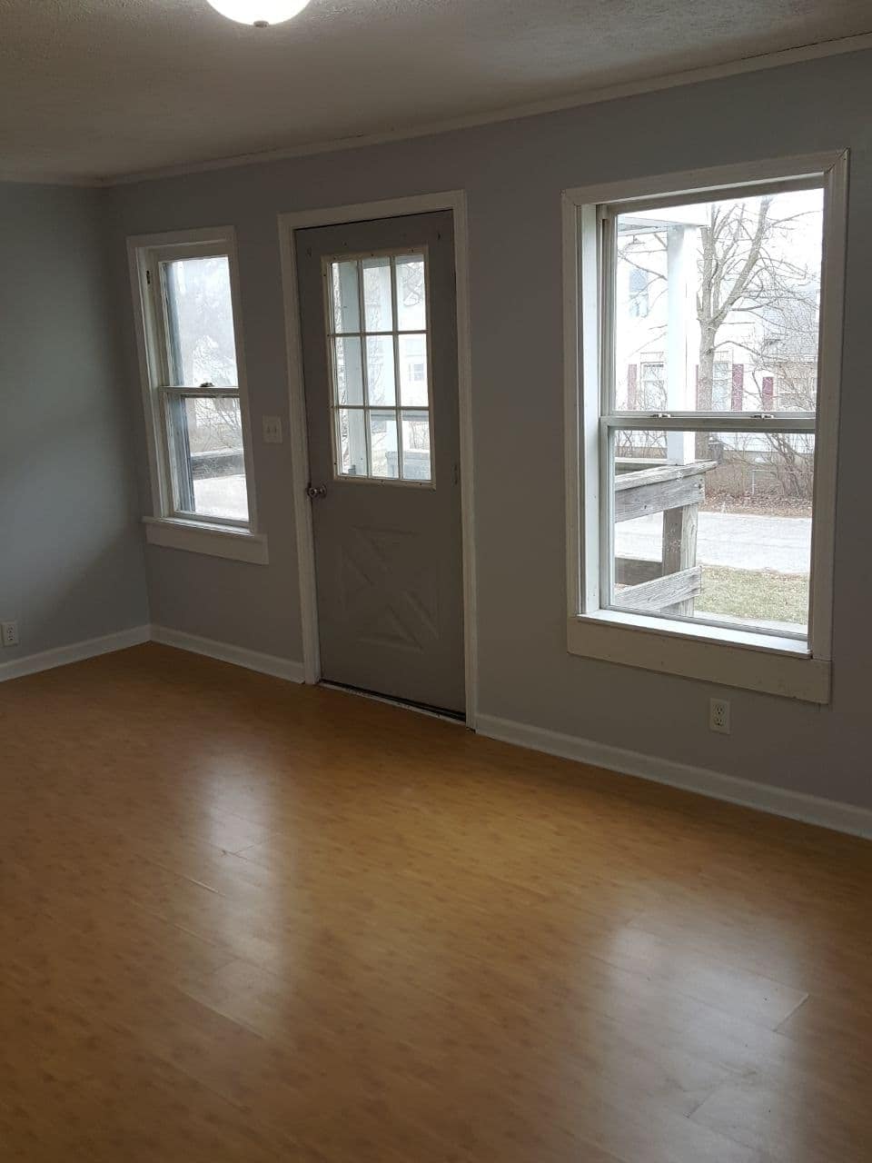 Living room facing front East entrance - 220 N Blair St