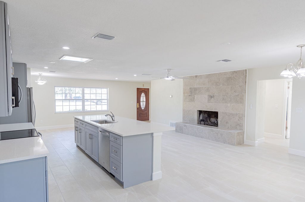 Main Living Area and Kitchen - 70 S Winter Park Dr