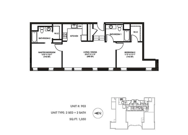 Floorplan - Somerset Place Apartments