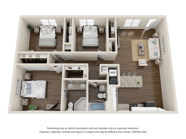 Floorplan - Seaside Apartments
