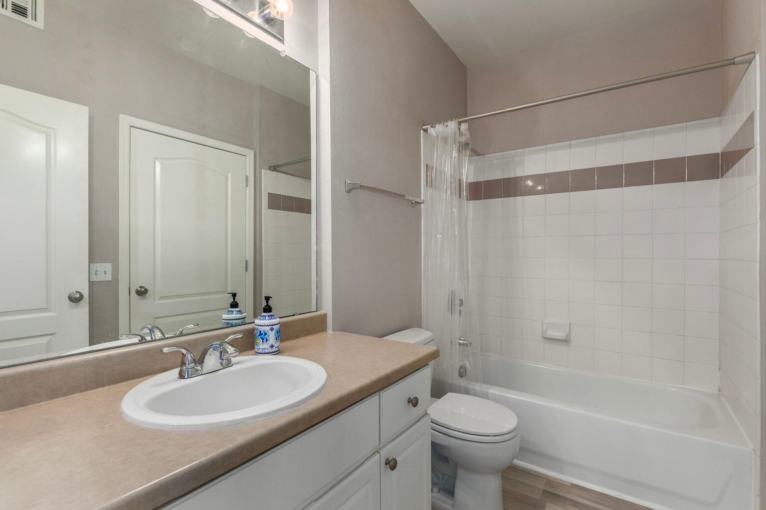 Bathroom is upgraded. New shower, shower head etc and toilets brand new. - 1701 E Colter St