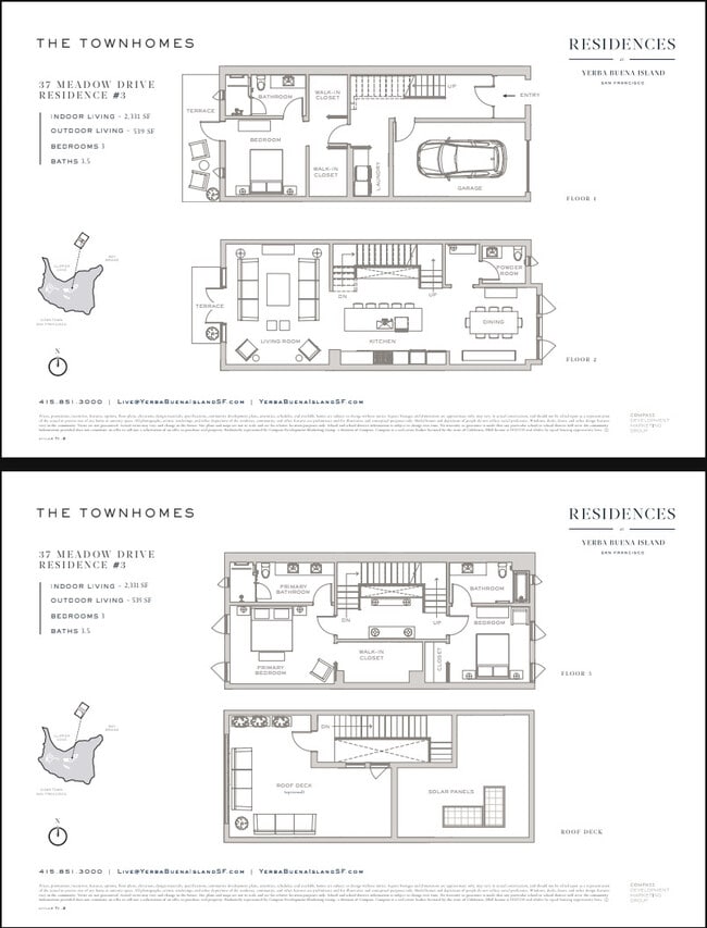 Floorplan - The Residences at Yerba Buena Island