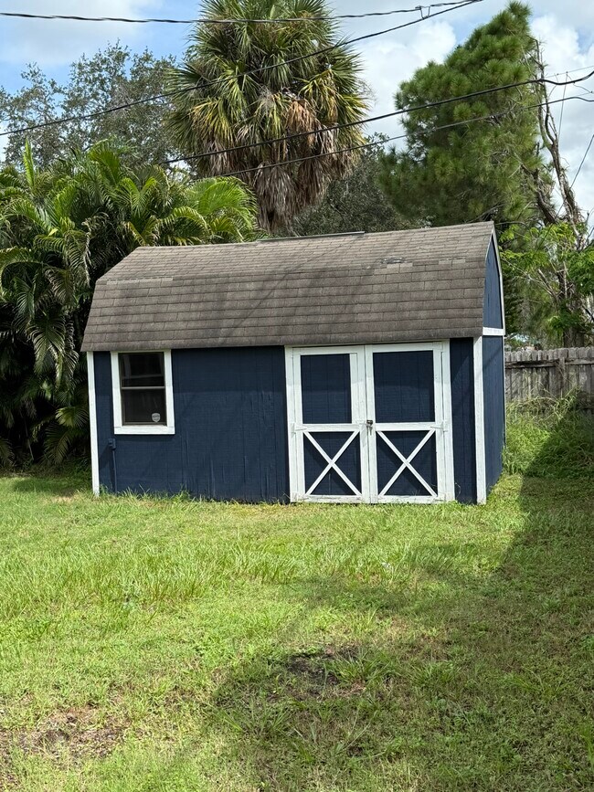 storage shed - 849 58th Avenue Northeast