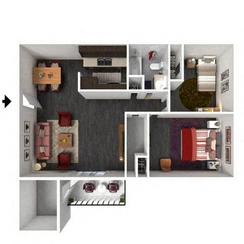 Floorplan - Preserve at Evans Place
