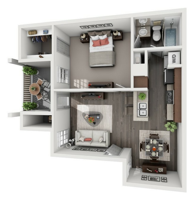 VGA A1 3D.jpg - Village Green of Bear Creek