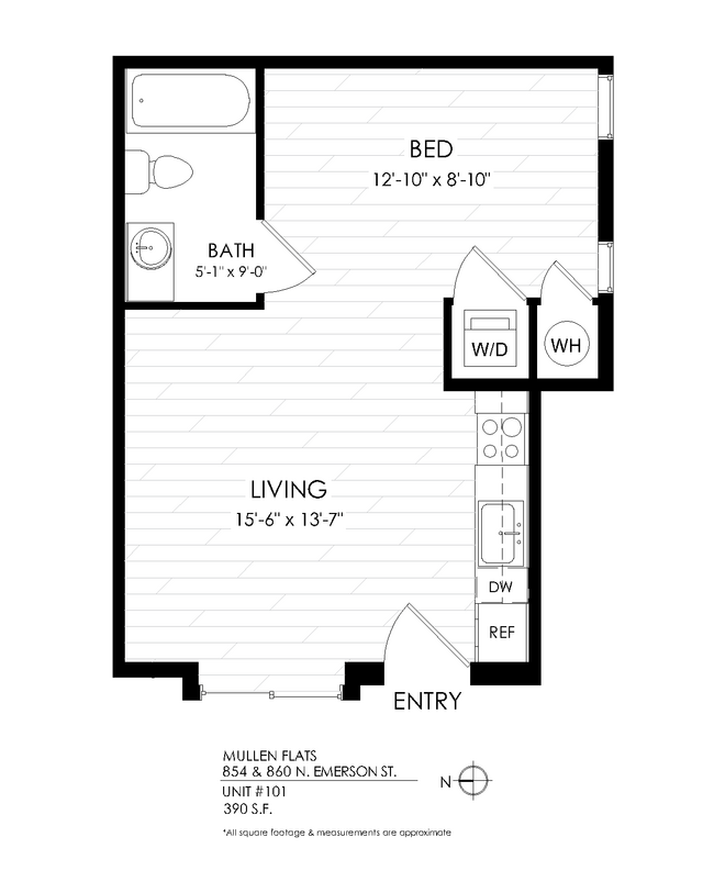 Floorplan - Mullen Flats