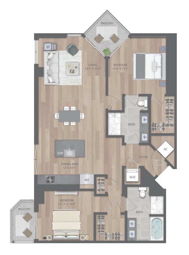Floorplan - BEZEL MIAMI WORLDCENTER