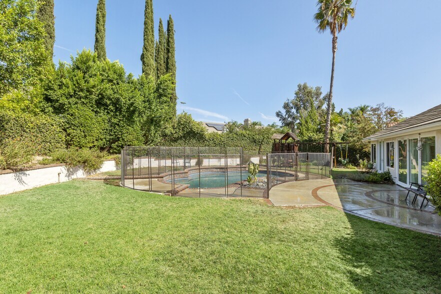 Backyard with Pool - 6146 Shadycreek Dr