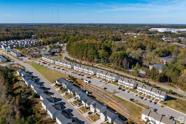 Aerial Overview - Lionsgate Townhomes
