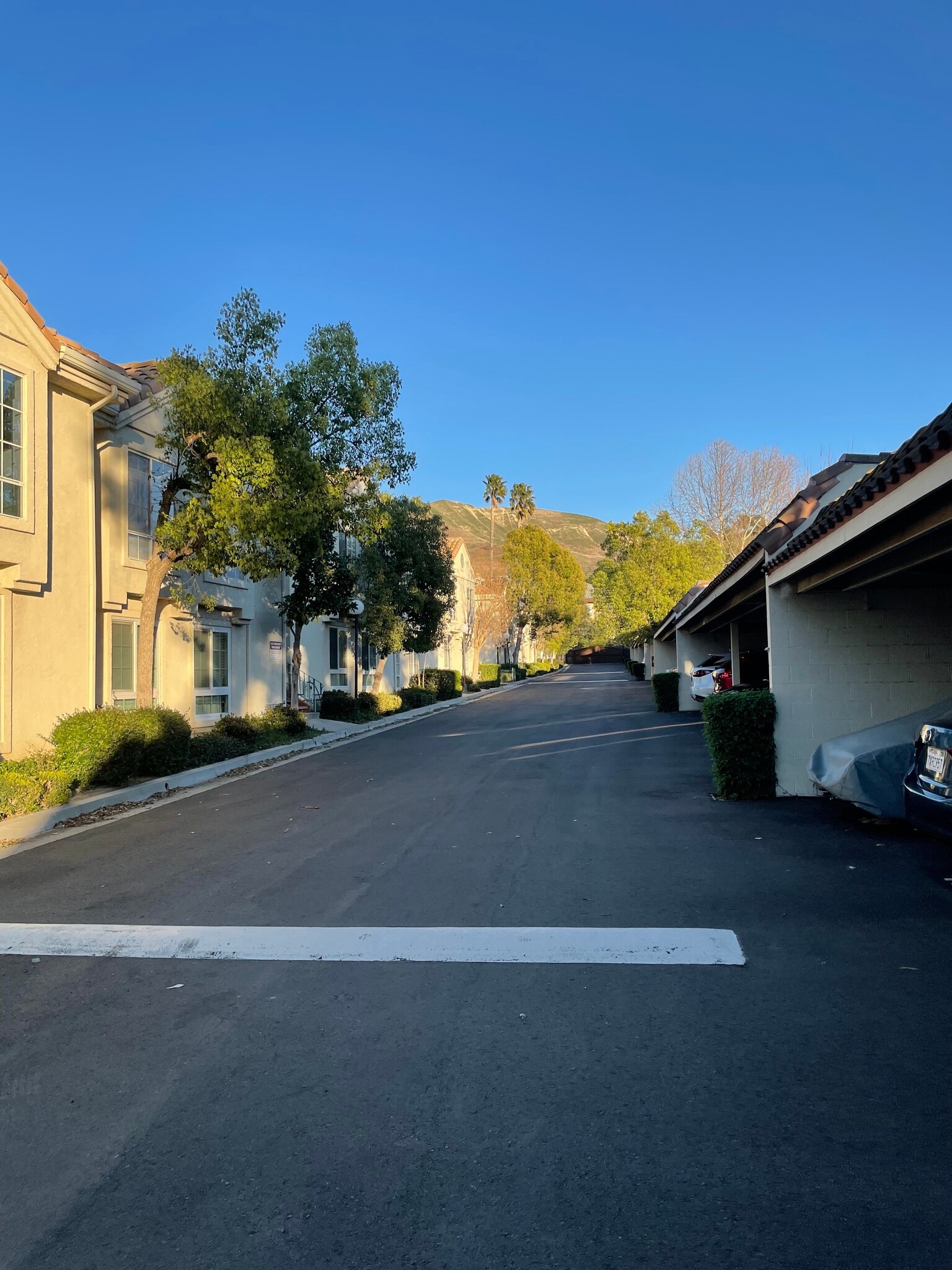 Two-covered parking spots in gated community. - 4201 Las Virgenes Rd