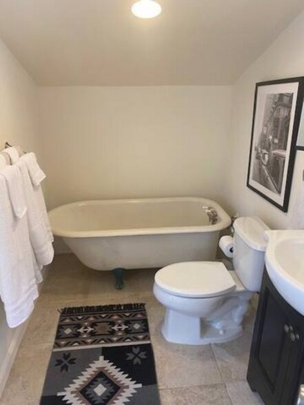 Vintage claw foot tub - 3333 Fern Flat Rd