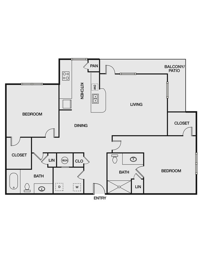 Floorplan - Atria Apartment Homes