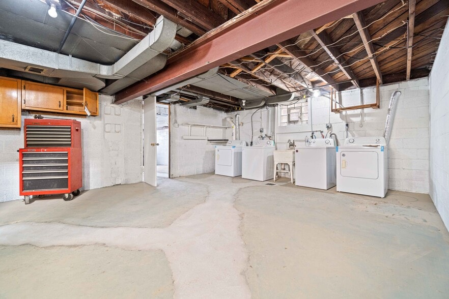 Separate Laundry for Each Unit - 6569 Rosemoor St