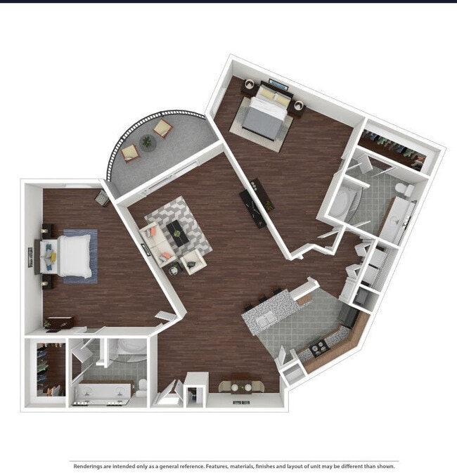 Floorplan - Fitzhugh Urban Flats