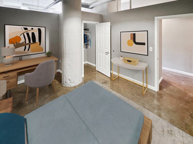Spacious Bedroom - Cold Storage Lofts