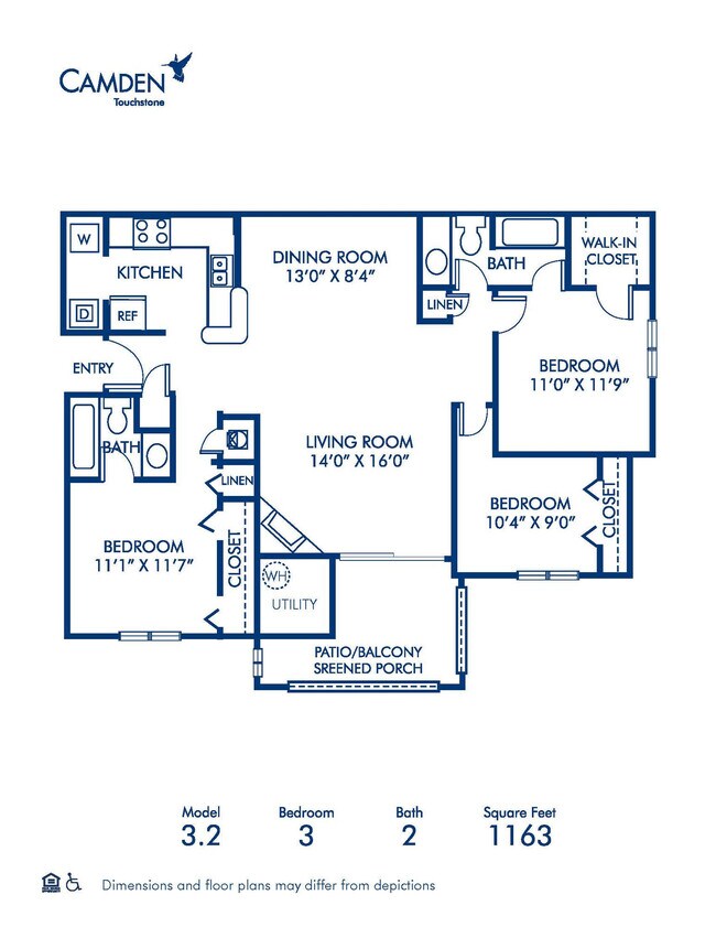 Floorplan - Camden Touchstone