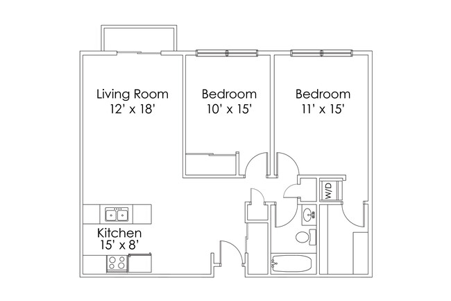 Floorplan - Alps Park Apartments