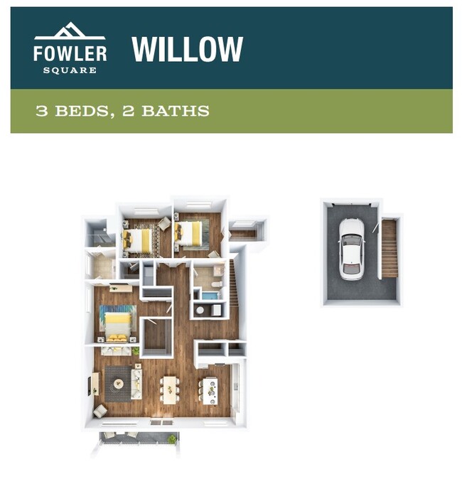 Floorplan - Fowler Square