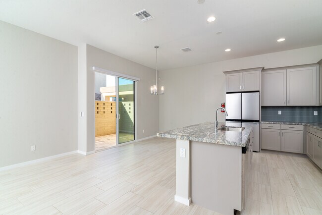 Remote Controlled Motorized Shades at Patio Slider - 901 S Smith Rd