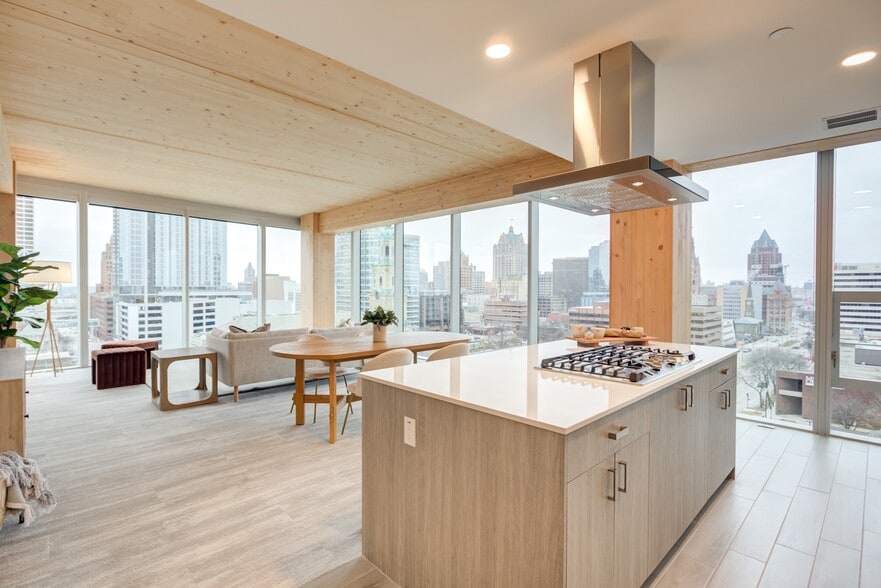 Spruce - 3 BD / 2 BA - Kitchen + Living - Ascent