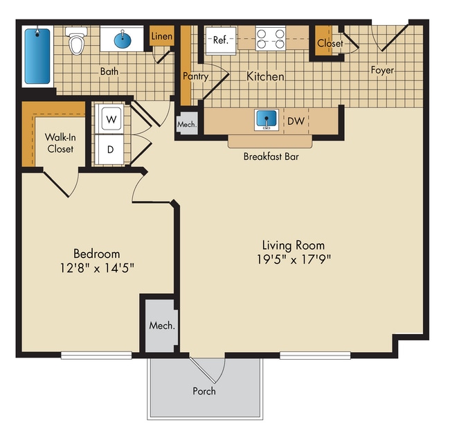 Floorplan - The Courts of Devon