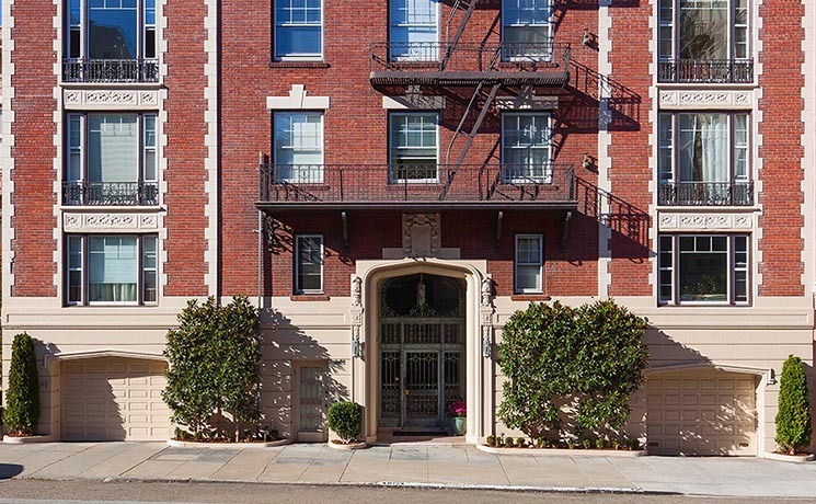 Front of Building - 2140 Pacific Ave
