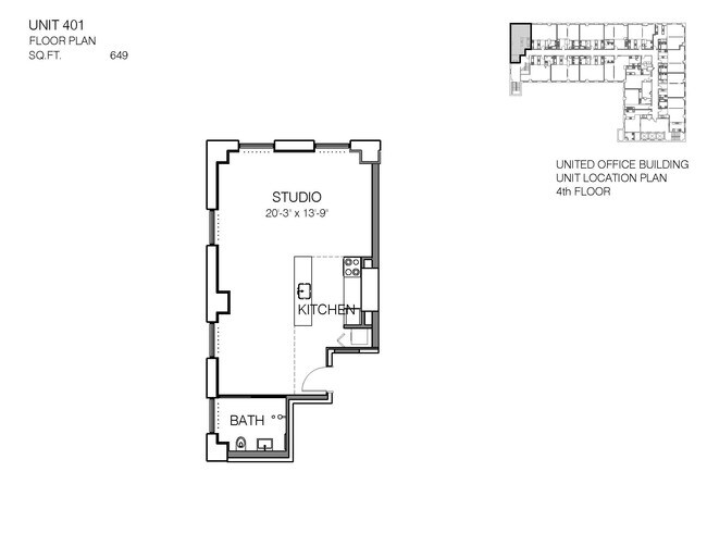 Floorplan - Market District Lofts