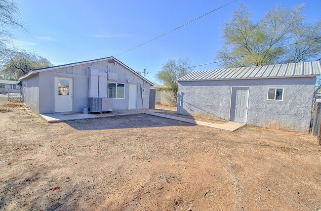 REAR OF HOUSE/SIDE GARAGE - 438 W Bealey Ave