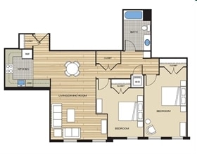 2BR/1BA - Cortland Alexandria