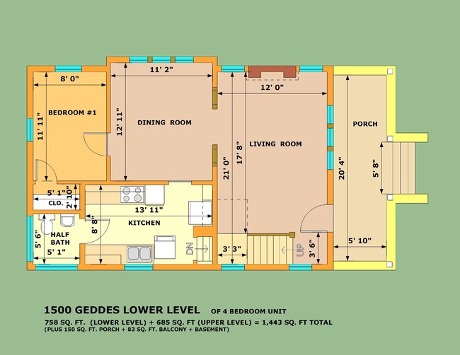 Building Photo - 1500 Geddes Ave