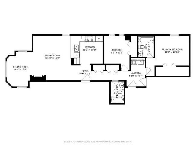 Layout - 1614 W Columbia Ave
