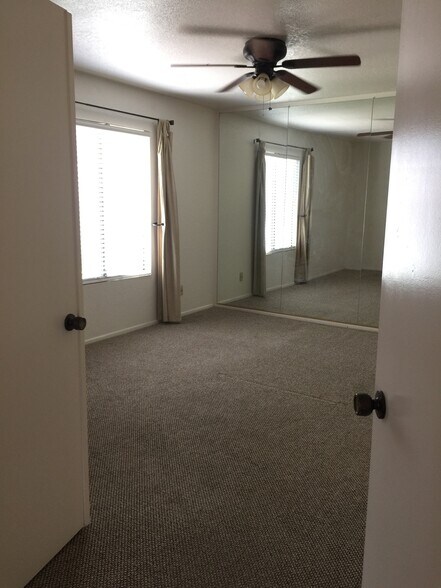 large bedroom with double door - 600 Central Ave