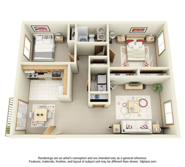 Floorplan - 1723 W. Hovey