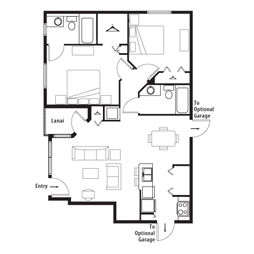 2BR Designer Courtyard ( 1st Level) - Springs at Palma Sola Apartments