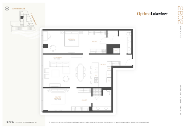 Floorplan - Optima Lakeview