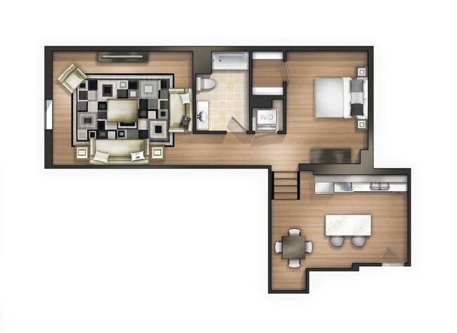 Floorplan - The Land Bank Loft Apartments