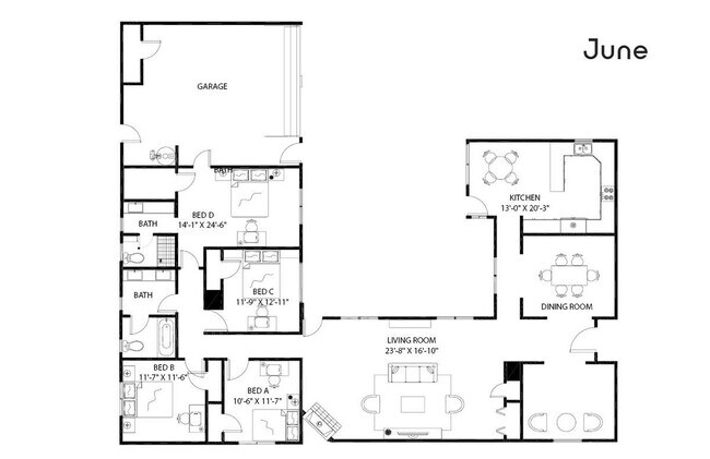 Building Photo - ROOM ONLY in 4-bed/2.0-bath Home