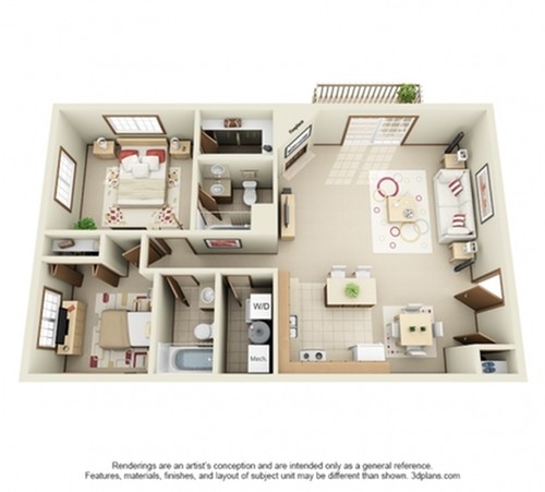 Floorplan - 1206 Eastport