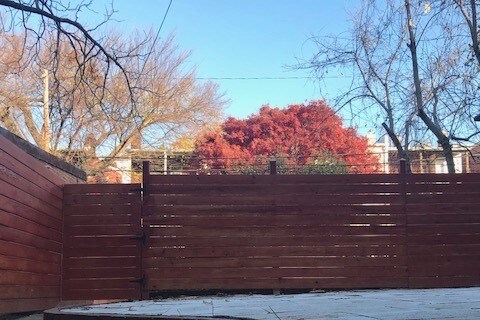 Apartment backyard - 1843 Lamont St NW