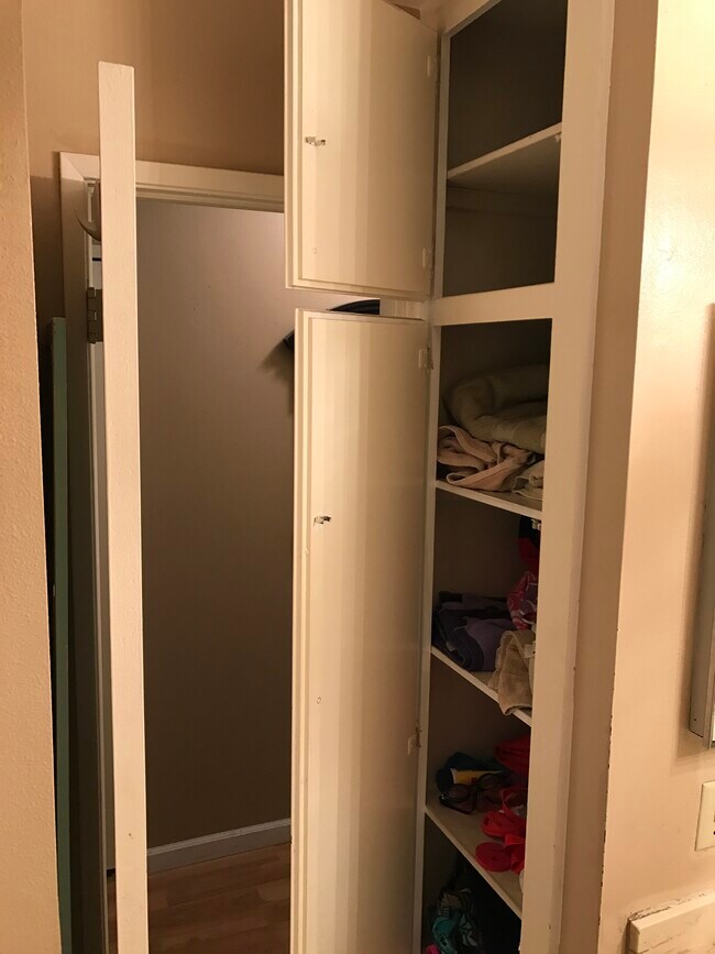 Hall Bathroom Storage - 12200 Montecito Rd