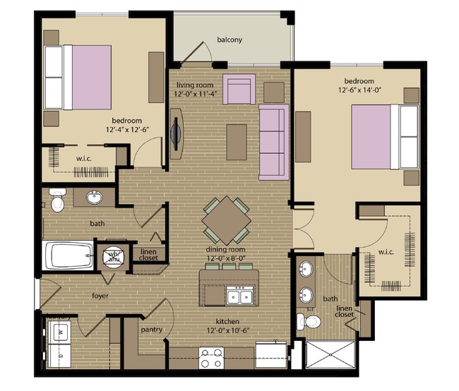 Floorplan - Orchid Run