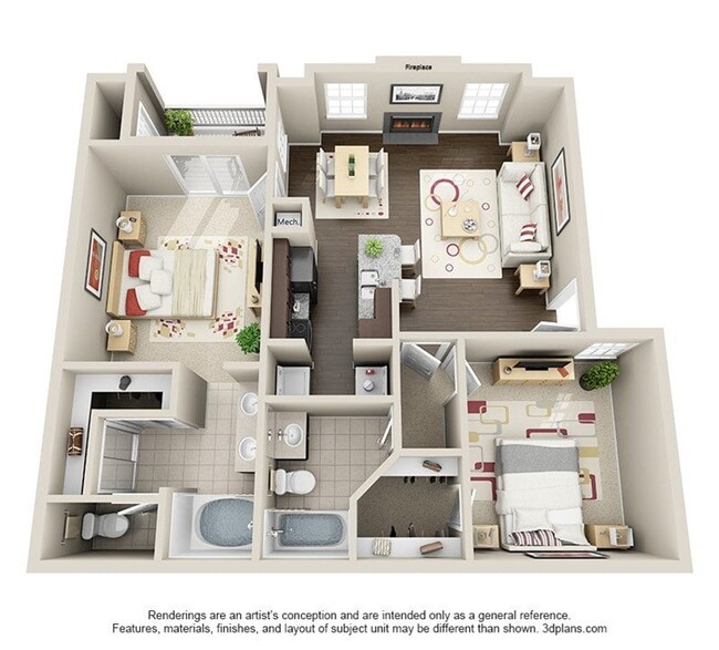 Floorplan - Vie at the Medical Center