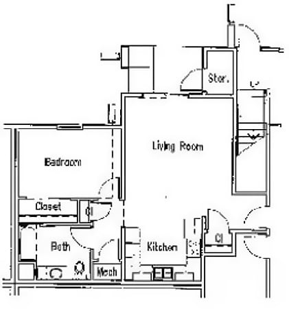 1BR/1BA - Sunridge