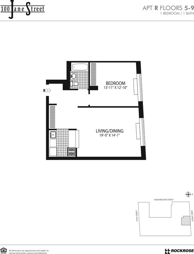 Floorplan - 100 Jane St