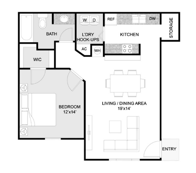Floorplan - The Landings at Tiger Lily