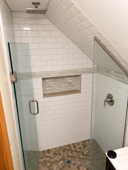 Bathroom #2 - attic - 2822 W 40th St