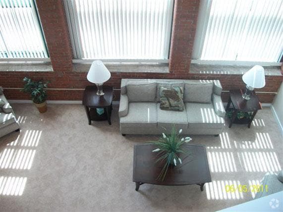 Living Room - Dye House Apartments