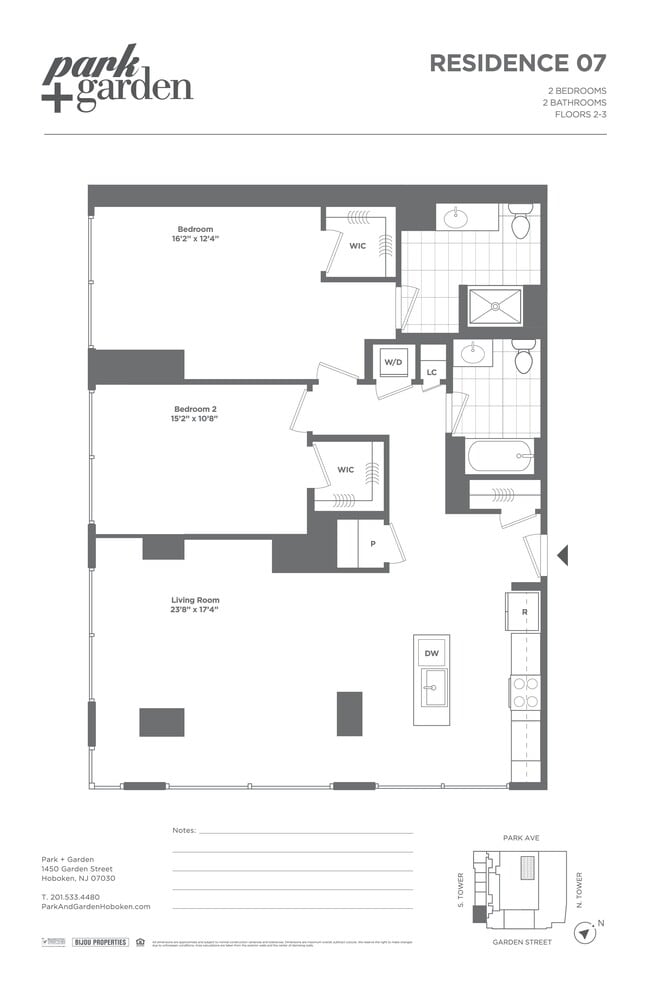 Floorplan - Park + Garden
