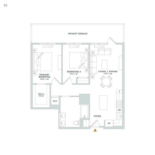 Floorplan - Surfhouse Asbury Park