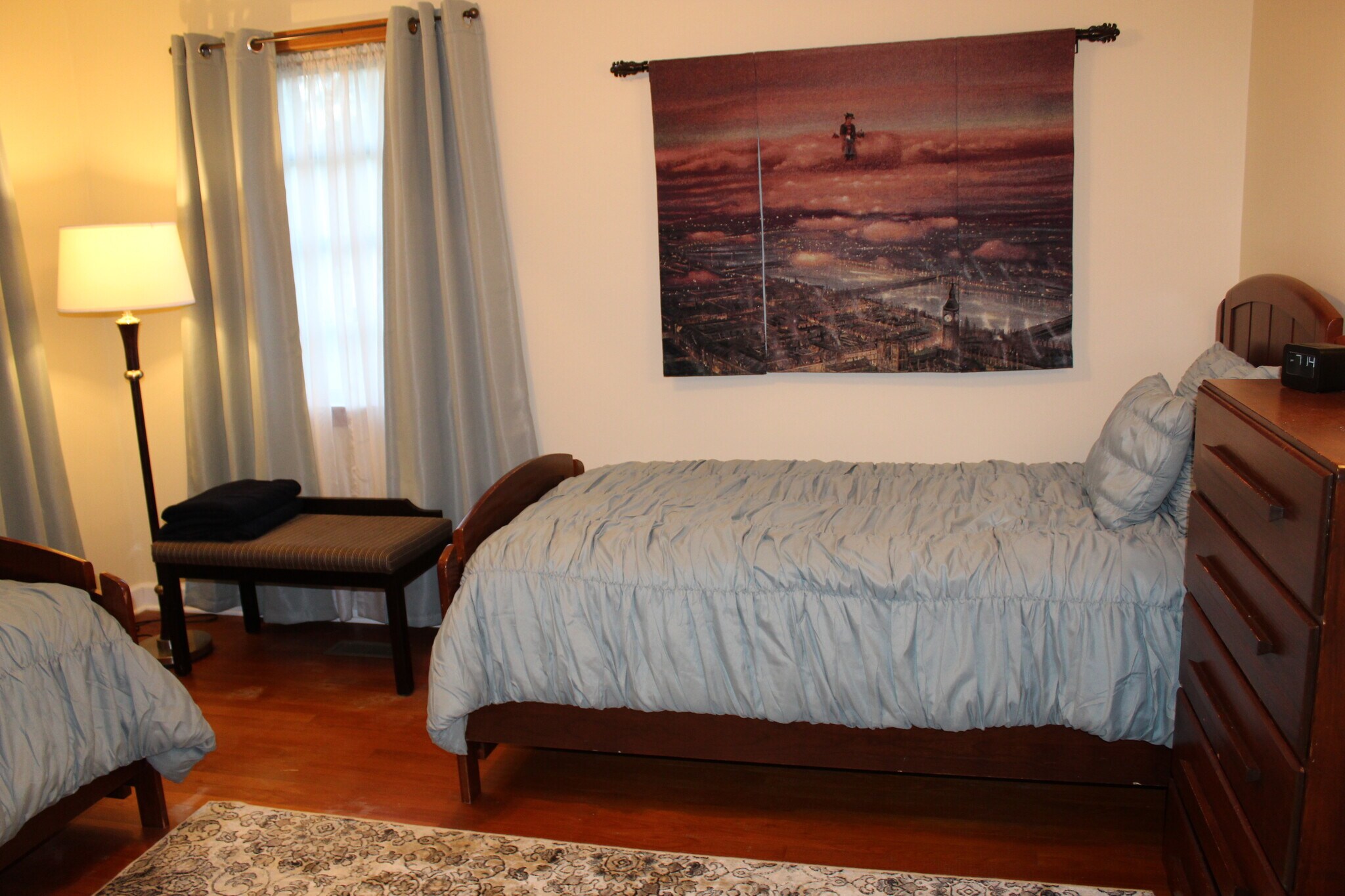 Front bedroom, twin bed #1 - 133 Rockdale Ave